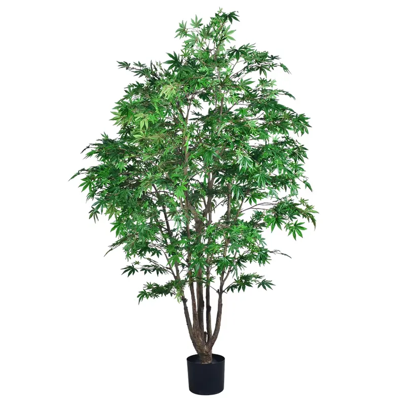 Dracaena Marginata - Trendy groothandel groene esdoornboom kunstmatig multi-stam