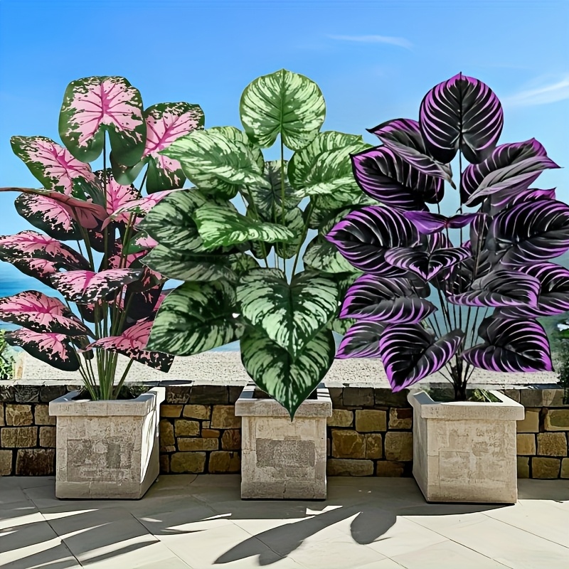 Monstera Adansonii - 3 stks 60 cm Grote Kunstmatige