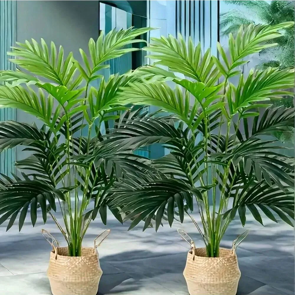 Monstera Adansonii - 36 Bladeren Areca Palm Simulatie Groene