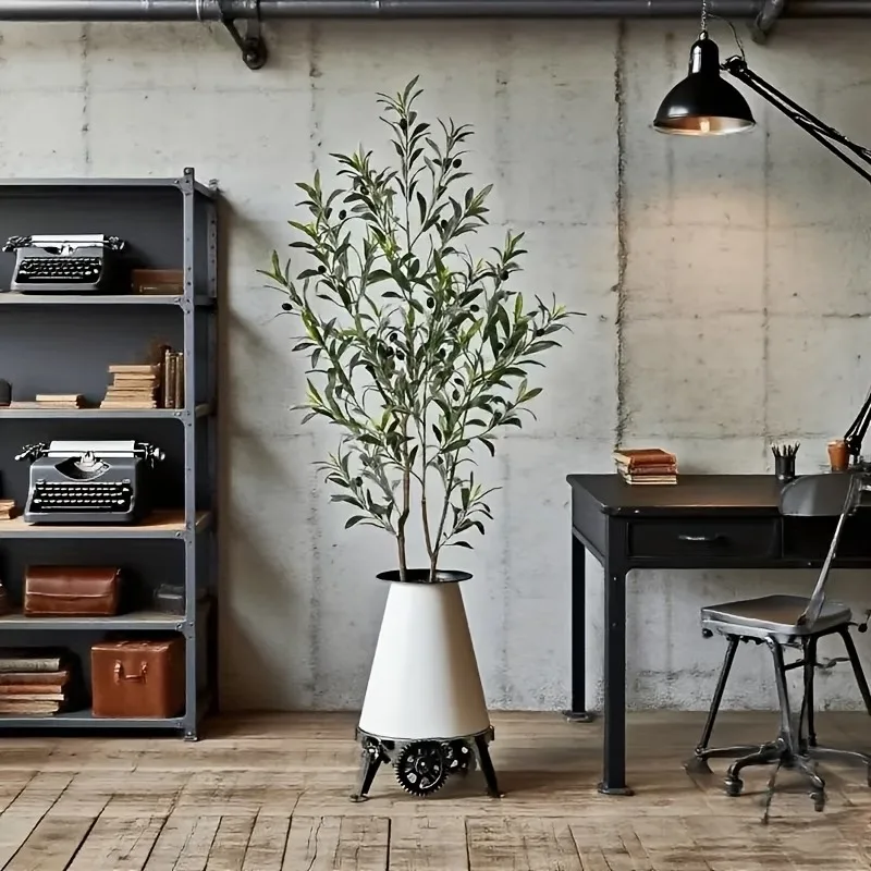 Dracaena Marginata - Kunstmatige olijfboom 28cm-120cm, potloze kunstplant voor