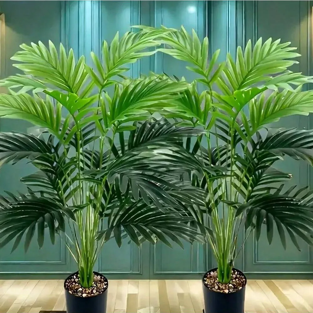 36 Bladeren Areca Palm Simulat - Monstera Adansonii recensie en prijs