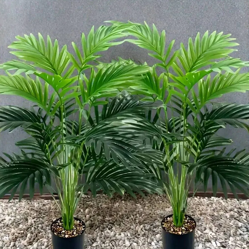 36 Bladeren Areca Palm Simulat - Monstera Adansonii recensie en prijs