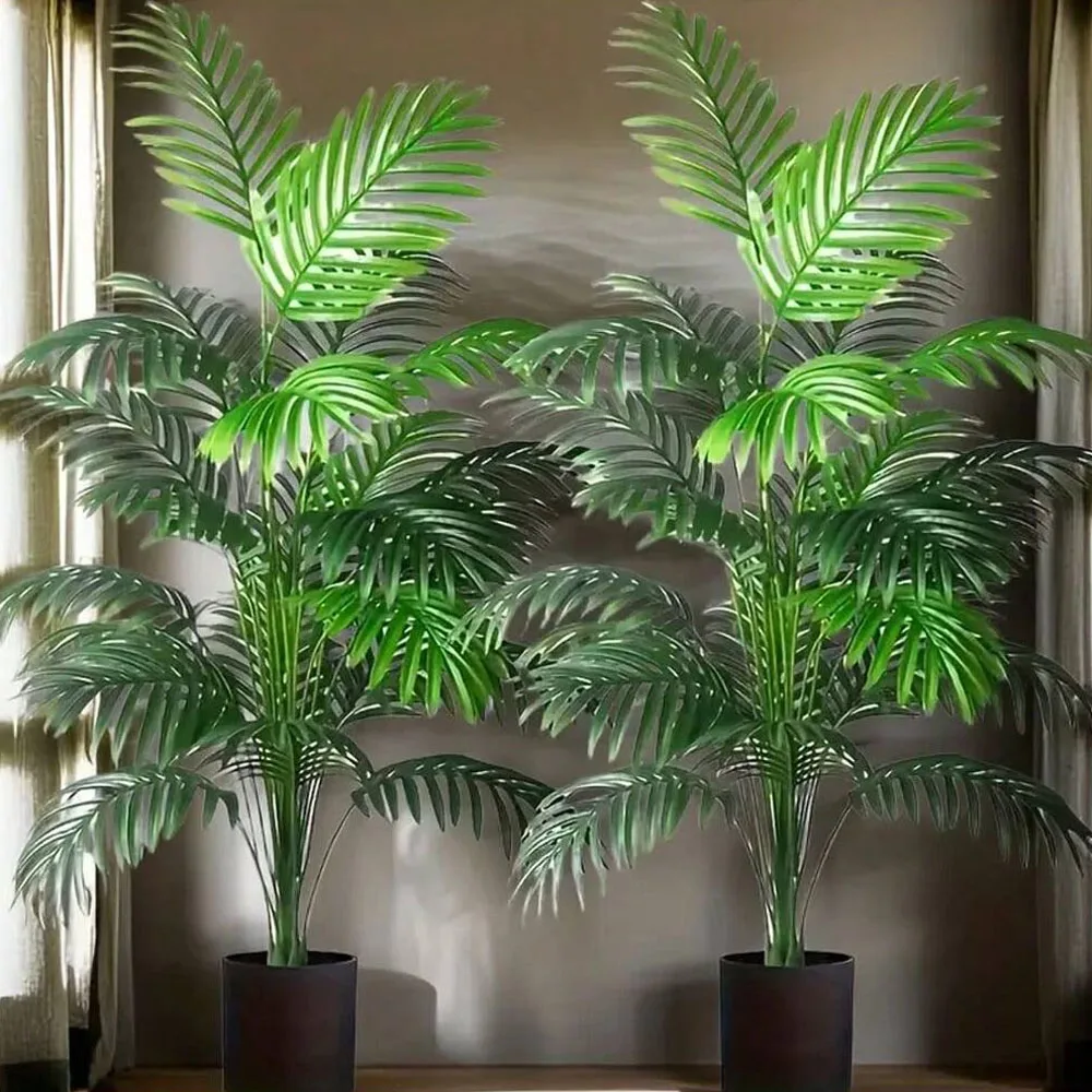 36 Bladeren Areca Palm Simulat - Monstera Adansonii recensie en prijs