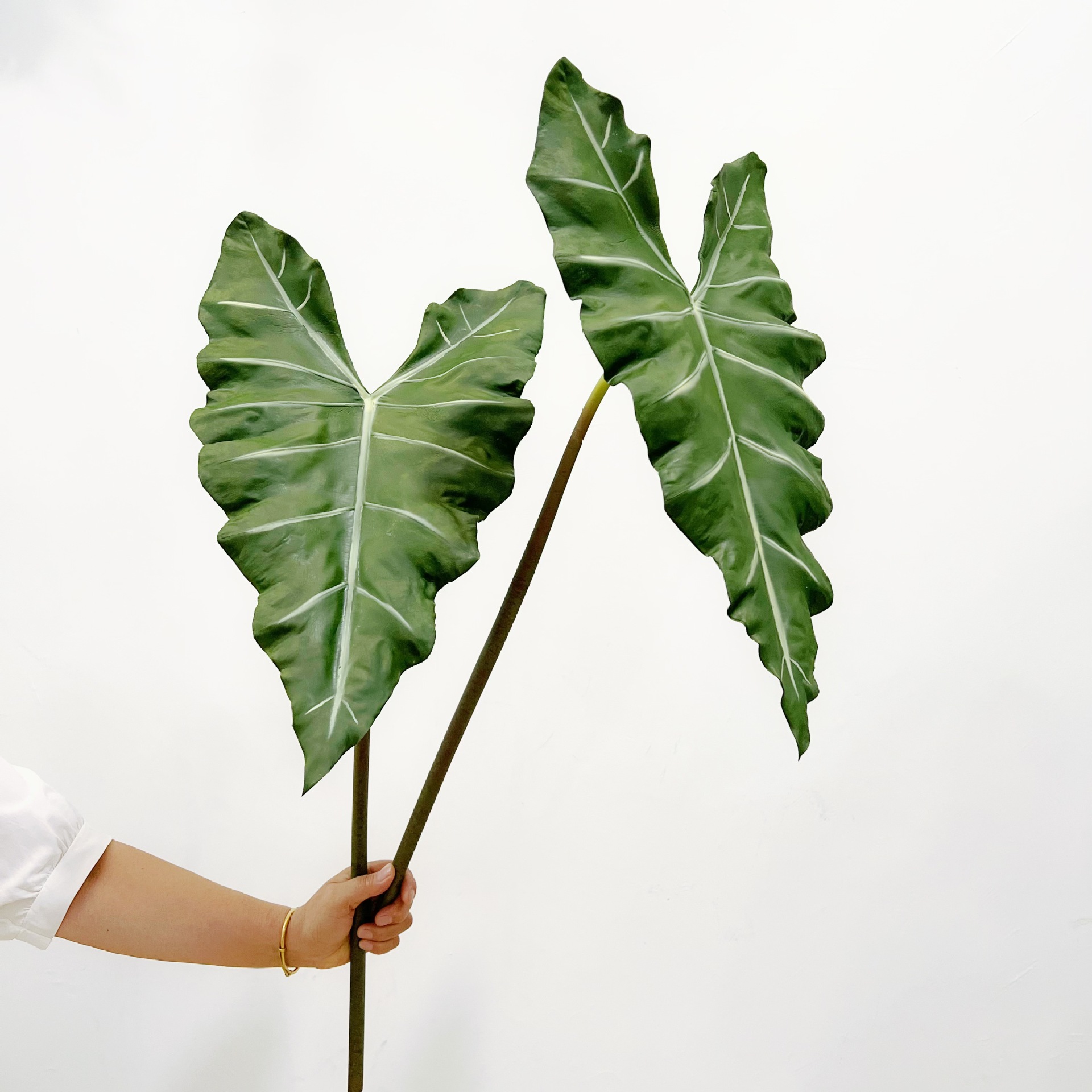 Gesimuleerde lange PU handgevo - Monstera Adansonii recensie en prijs